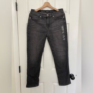 Banana Republic Girlfriend Jeans - Faded Black Wash